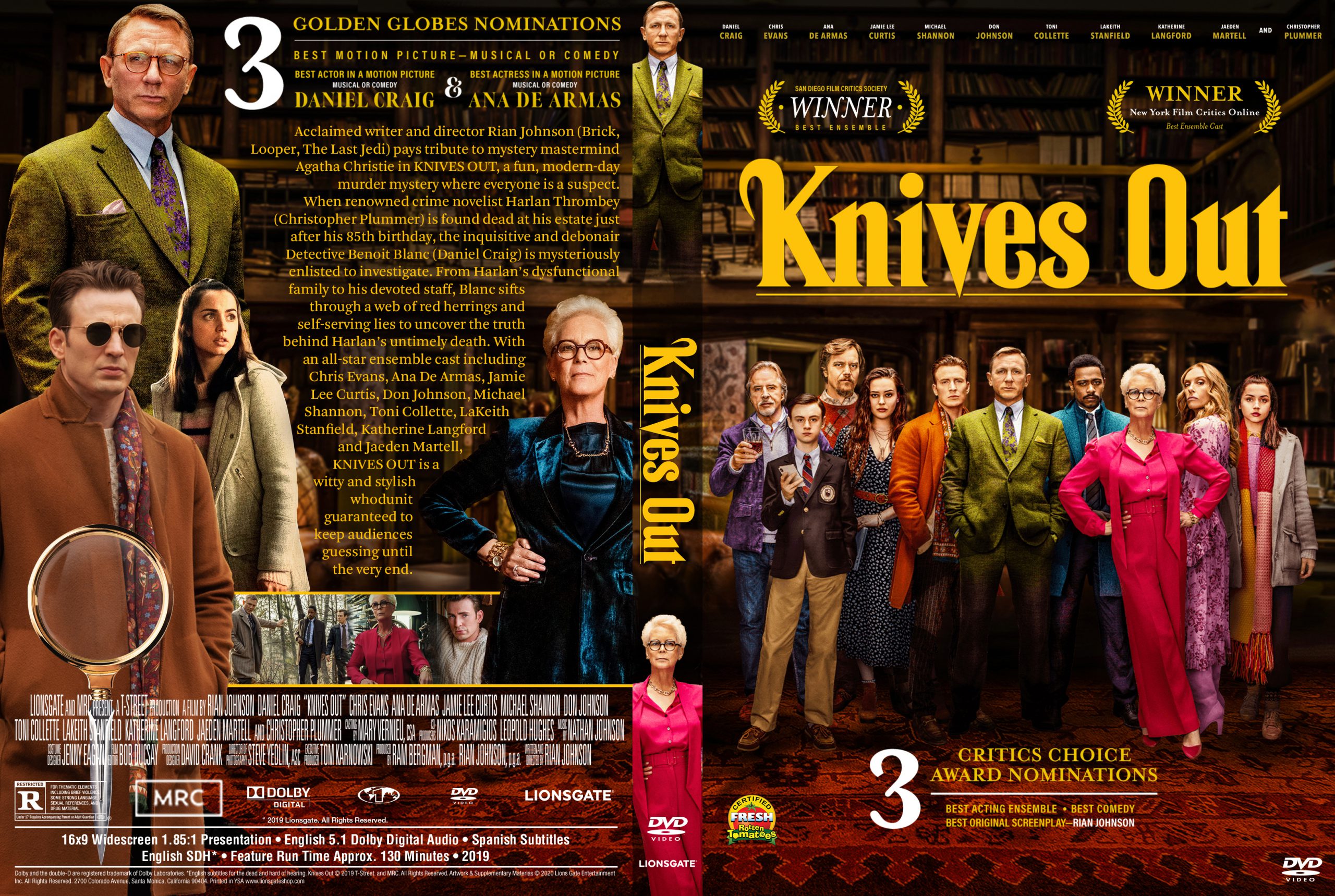 Cartaz Do Filme Knives Out, é Um Filme De Mistério Americano De 2019  Escrito, Produzido E Dirigido Por Rian Johnson Foto de Stock Editorial -  Imagem de langford, bico: 170042583